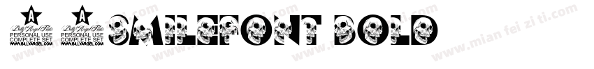 58SmileFont Bold字体转换